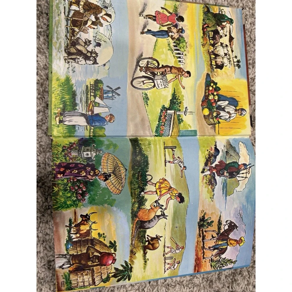 Uncle Arthur's Bedtime Stories Volume 3 Childrens Reading Vintage 1964 Hardcover
